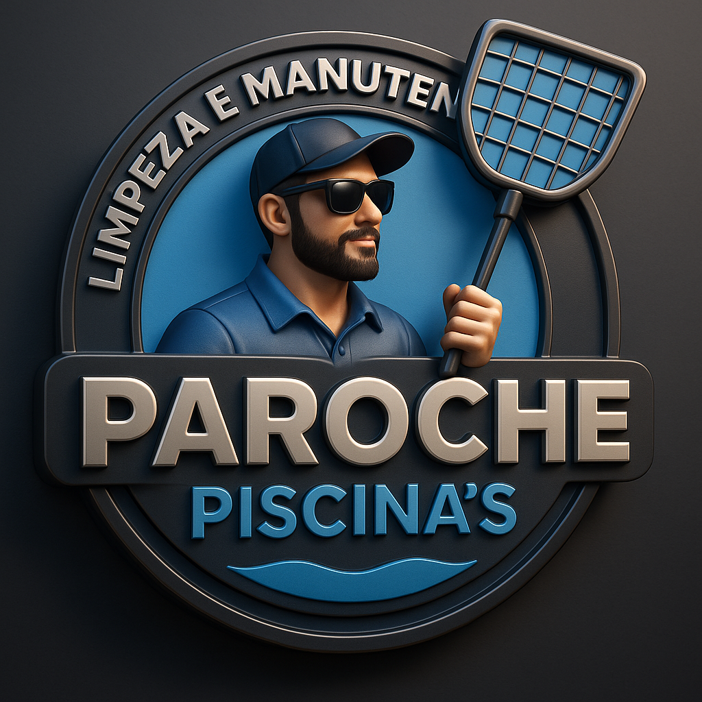 Logo Paroche Piscina's - limpeza e manutenção de piscinas